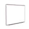 Ghent Porcelain Whiteboard, 36"x48", Red, Porcelain, 36", 48", White DFMRD34 - alternate 1